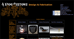 Desktop Screenshot of 4dogcustoms.com